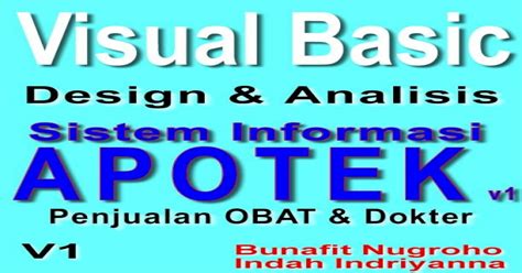 Skripsi Visual Basic 60 Program Aplikasi Apotek V1 Desain Dan