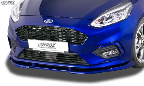 Rdx Front Spoiler Vario X For Ford Fiesta St Line And St Mk8 Jhh Front