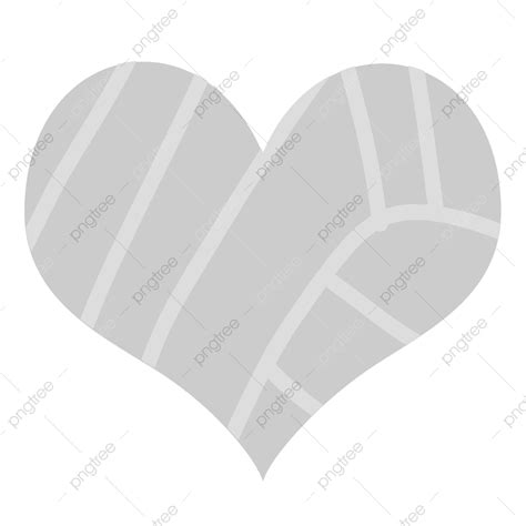 Love Decoration Vector Hd Png Images Volleyball Love Decoration