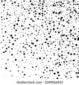 Vector Blackwhite Confetti On Transparent Background เวกเตอรสตอก