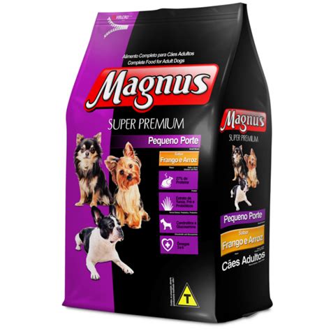 Ração Magnus Super Premium Cães Adultos Pequeno Porte Frango BH