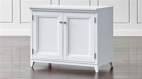Harrison 36 White Base Cabinet With Doors Crate And Barrel