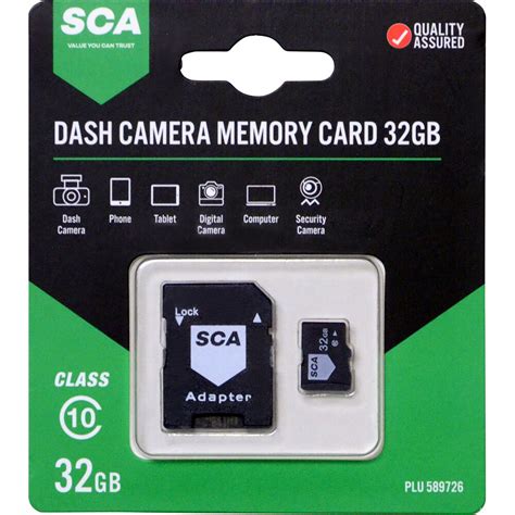 Cam , cam micro sd memory , card memory for cam , micro sd high endur , memory card the cam , dash cam with 32gb card , 64gb high endurance sd card , dash cam tf memory card. SCA 32GB Dash Cam Memory Card Class 10 with Adaptor | Supercheap Auto