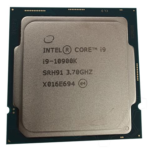Intel Core I9 10900k 10x 370ghz So1200 Tray Sockel 1200
