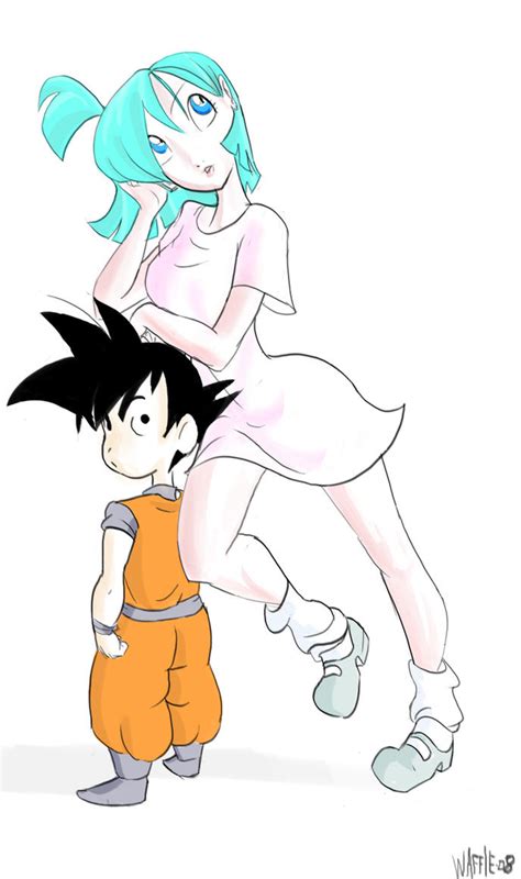 Goku And Bulma By Papawaff On Deviantart