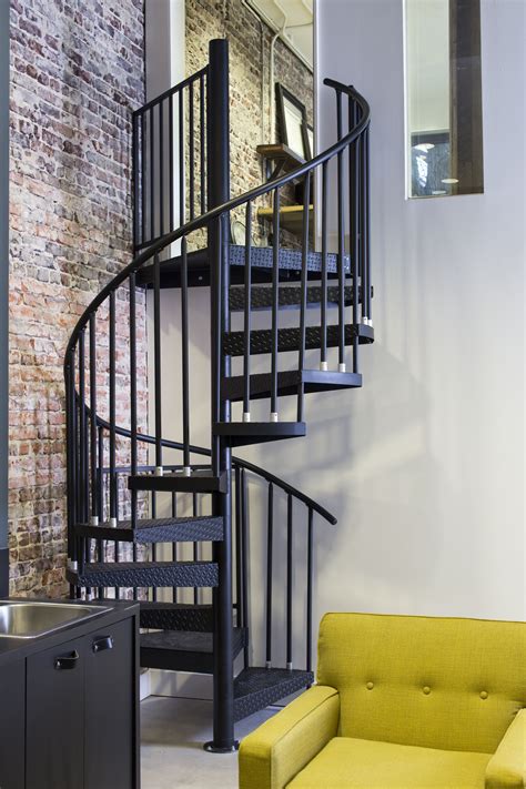 Picture Of Interior Metal Spiral Staircase References Stair Designs