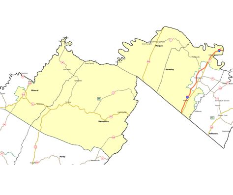 West Virginia Legislatures District Maps
