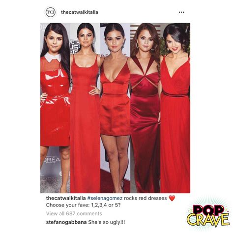 Stefano Gabbana Offende Selena Gomez È Così Brutta Archivio Biccyit