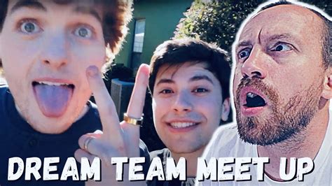 Dream Team Meetup Dream Meets George Irl Youtube