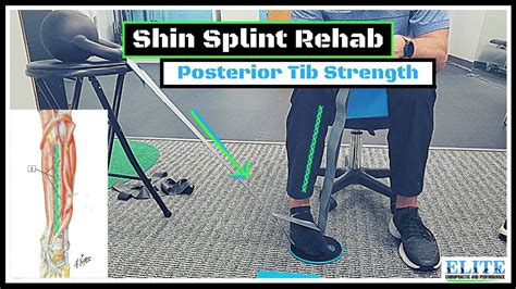 Tibialis Posterior Exercise Shin Splint Rehab Youtube