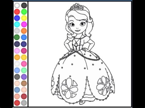 Find the best princesses coloring pages for kids and adults and enjoy coloring it. Sofia The First Coloring Pages For Kids - Sofia The First ...