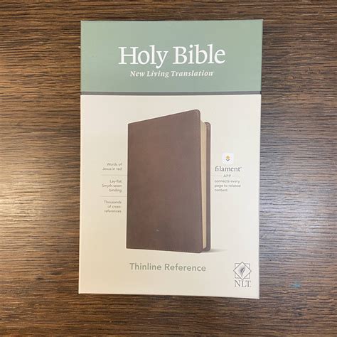 Nlt Thinline Reference Bible Filament Enabled Edition Red Letter