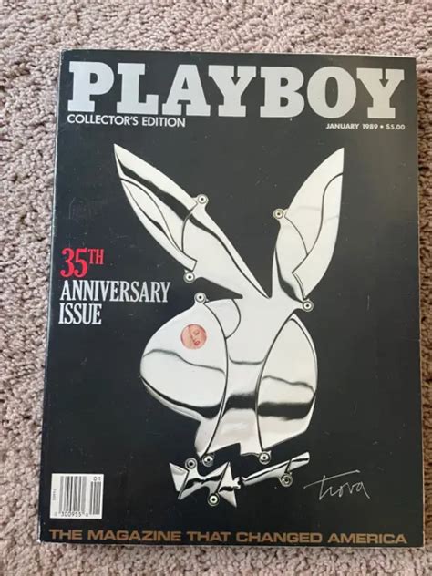 Playboy Magazine January Th Anniversary Issue Picclick