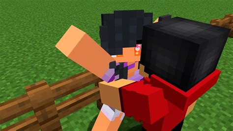 😲aphmau And Aaron Kiss In Minecraft Youtube