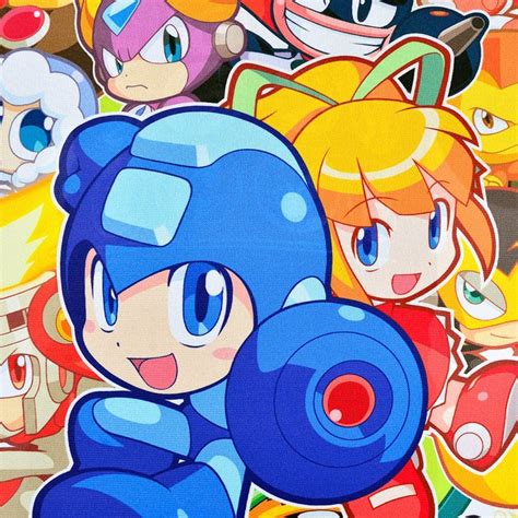 Mega Man Powered Up Classic Group Poster Tokyo Otaku Mode Tom