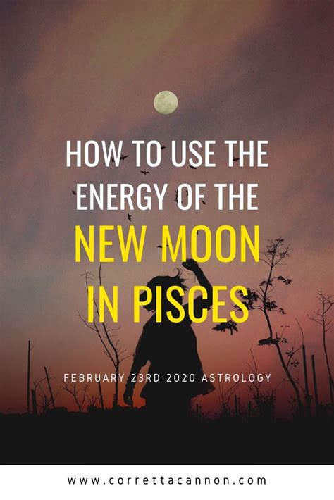 The last new moon of the year will occur on december 14, 2020credit: New Moon in Pisces February 23rd 2020 in 2020 | Moon in ...