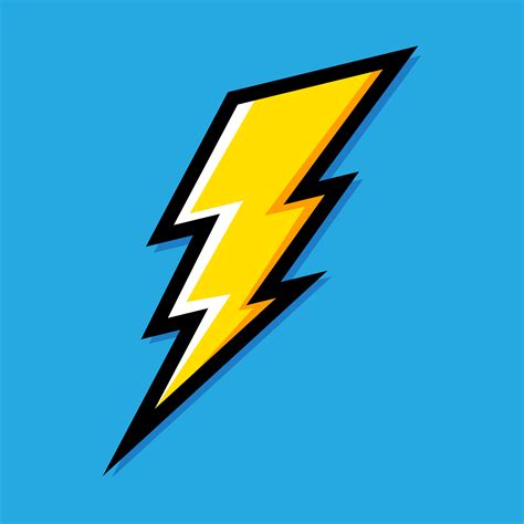 Lightning Bolt Icon 540513 Vector Art At Vecteezy