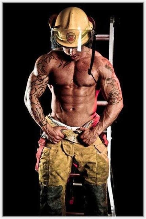 Lets Here It For Firemen Ladies Hot Firefighters Men In Uniform