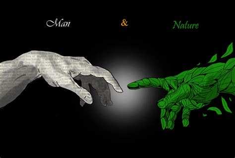 Man And Nature By Metalead On Deviantart