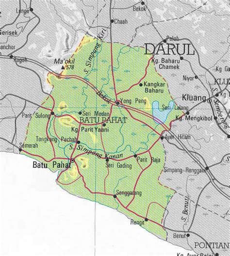 Explore tweets of pejabat pertanian daerah batu pahat @tanippdbp on twitter. BLOG CIKGU RAZLI RAAIS: Peta Daerah Batu Pahat