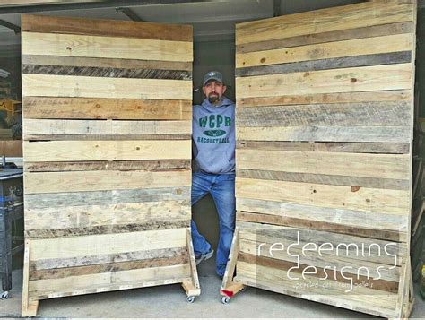 Redeeming Designs Tn On Instagram “two More Rolling Pallet Walls Ready