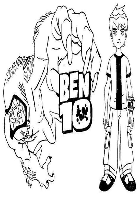 Dibujos De Ben 10 Para Colorear Dibujos Para Colorear Infantil Pdmrea