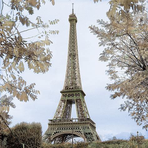 Tour Eiffel Au Printemps Image Conscious