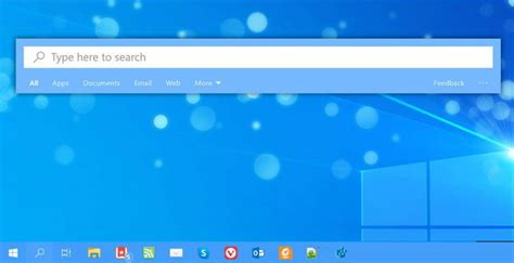 We've seen windows 10 evolve with each updated build that has been released and a very prominent, much talked about feature that was introduced was the new search bar added next to the start button. How To Enable Floating Search Bar In Windows 10