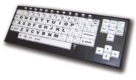 Visionboard Large Print Keyboard For Visually Impaired