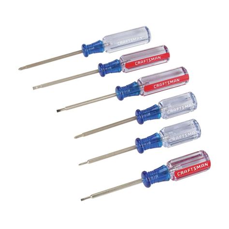 Compare products, read reviews & get the best deals! CRAFTSMAN Jewelers 6-Piece Set Screwdriver Set at Lowes.com