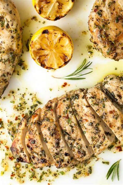 Lemon Rosemary Grilled Chicken Breasts The Café Sucre Farine