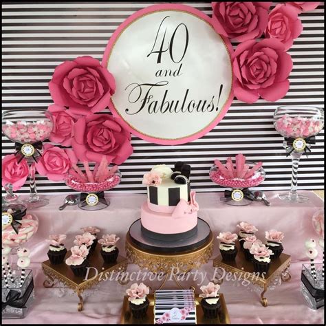 Fabulous 40th Birthday Party See More Party Planning Ideas At