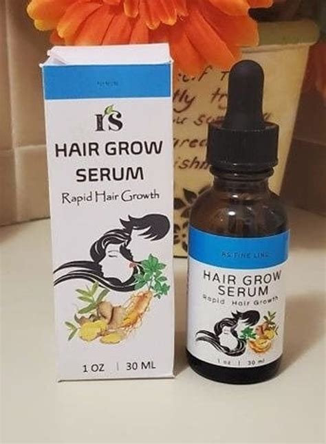 Hair Grow Serum Essential Oil Works To Stimulates And Etsy