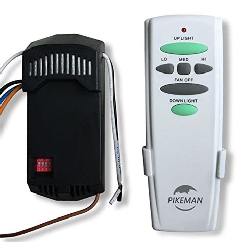 If in doubt please email us with your. Pikeman Ceiling Fan Remote Control and Receiver Complete ...