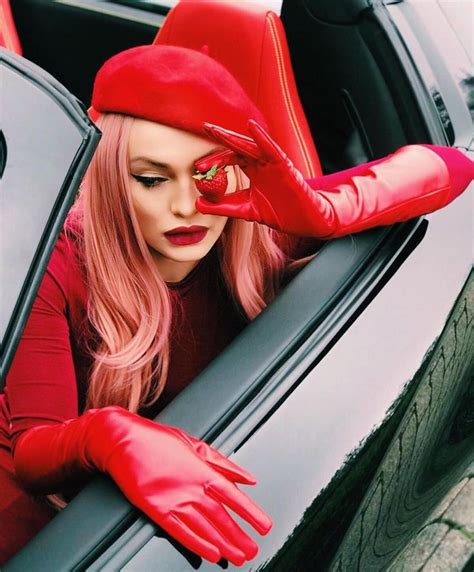 Pin By Marina {no Pin 📌limits} On Femme Fatale Leather Gloves Red Leather Jacket Leather Jacket