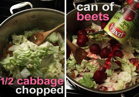 Recipe, ingredients, difference with borscht is one of the most frequently eaten dishes by russians, its popularity can be compared only. The 99 Cent Chef: Borscht - Beet and Cabbage Soup