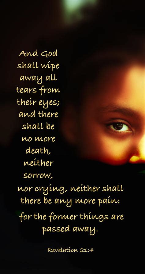 God Will Wipe Away All Tears Photograph By Debbie Nobile