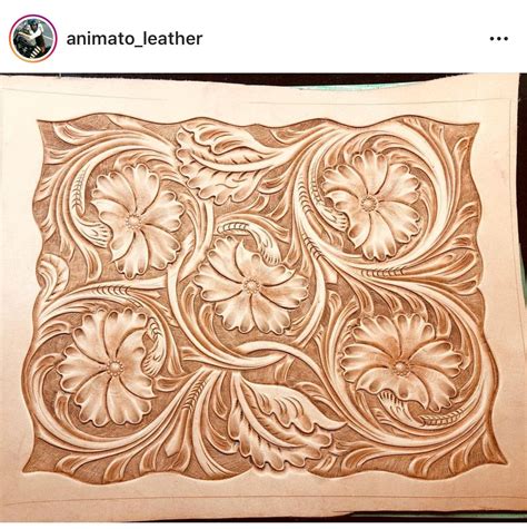 See more ideas about leather pattern, leather tooling patterns, tooling patterns. Pin by Sarah Ann on Leather work | Leather tooling ...
