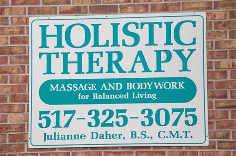 Holistic Therapy Massage And Body Work
