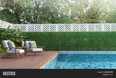 Swimming Pool Terrace Image And Photo Free Trial Bigstock