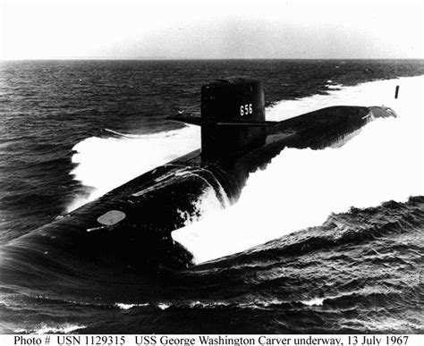 Ssbn 640 Benjamin Franklin Class Fleet Ballistic Missile Submarines