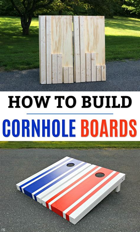 How To Build Cornhole Boards Learn How To Build Cornhole Game Boards