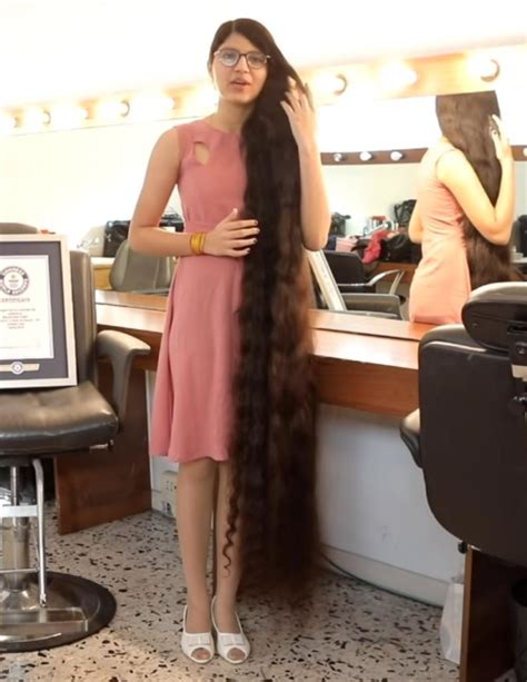 Indian Rapunzel Has The Worlds Longest Hair 11 Years Without A