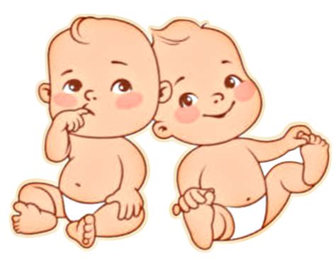 Twin Babies Stock Vector Illustration And Royalty Free Twin Babies