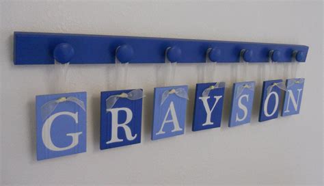 Wall Decor Name Letters For Boys Interior Decorating