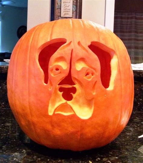 Boxer Jack O Lantern Made By My Talented Friend Boxer Dogs Boxer