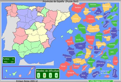 Mapas Interactivos De España La Clase De Raúl Salesianos Santander