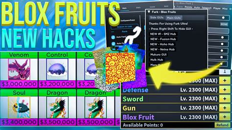 New Roblox Blox Fruits Hack Script Gui Instant Auto Farm Bring