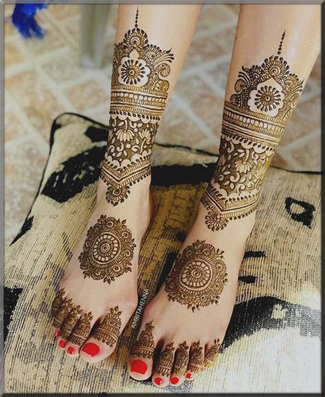 Share 80 Mehndi Foot Designs Bridal Best Vn
