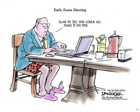 Funny Office Meeting Cartoon